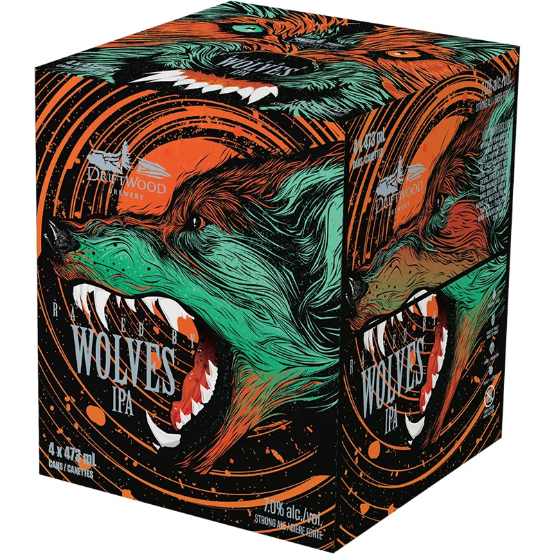 BCLIQUOR Driftwood Brewery - Raised By Wolves Ipa Tall Can 4-pack