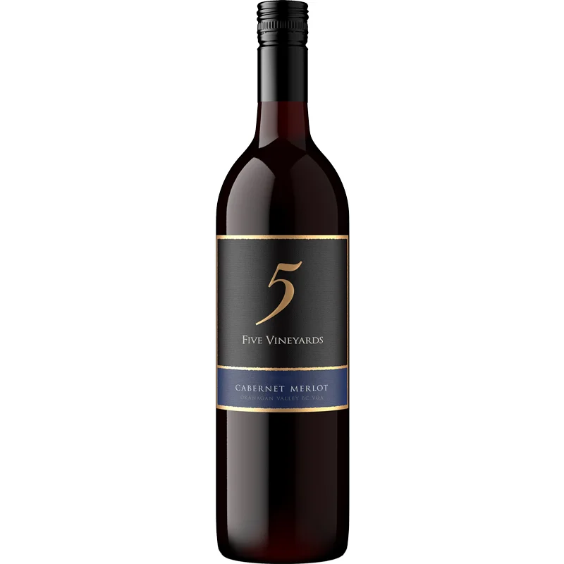 BCLIQUOR Five Vineyards - Cabernet Merlot