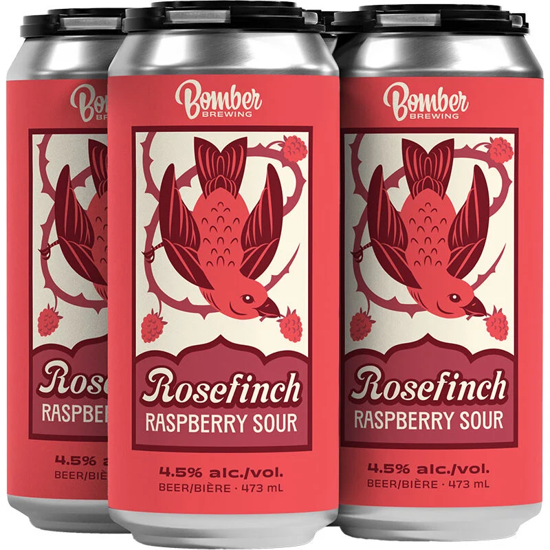 BCLIQUOR Bomber Brewing - Rosefinch Raspbery Sour Tall Can