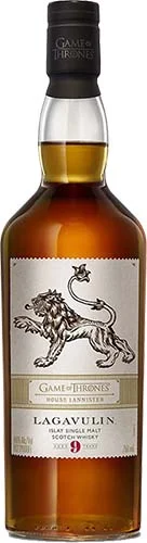 Lagavulin The Game Of Thrones House Lannister Aged 9 Years Islay Single Malt Scotch Whisky,