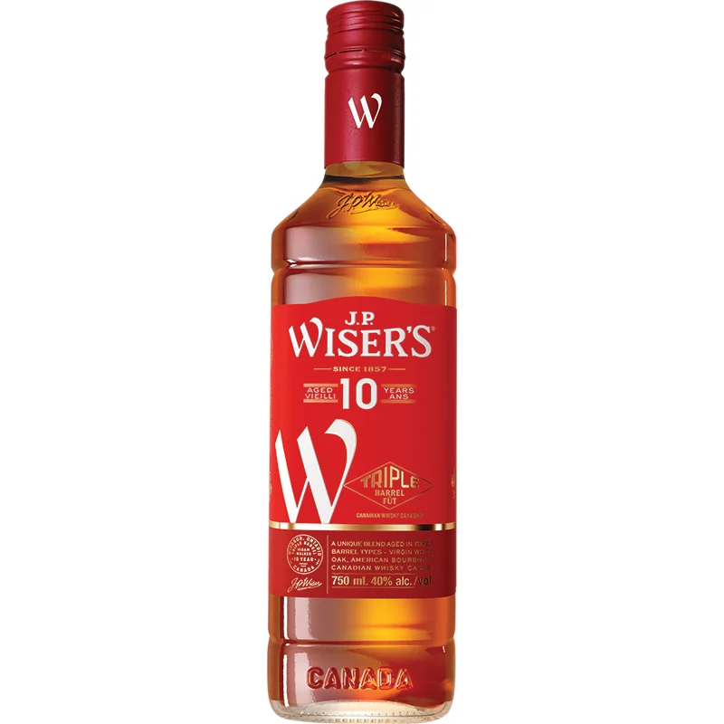 BCLIQUOR J.p. Wiser's - 10 Year Old Canadian Whisky