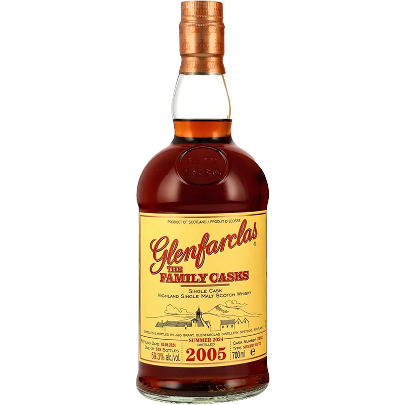 BCLIQUOR Glenfarclas - Family Cask 2005 S24 Cask 2462