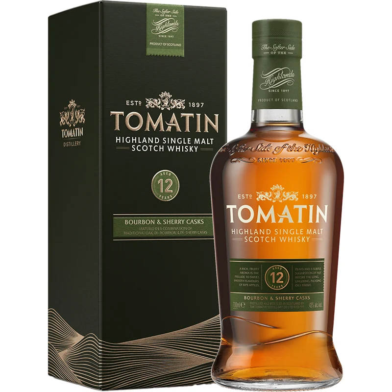 BCLIQUOR Tomatin - 12 Year Old
