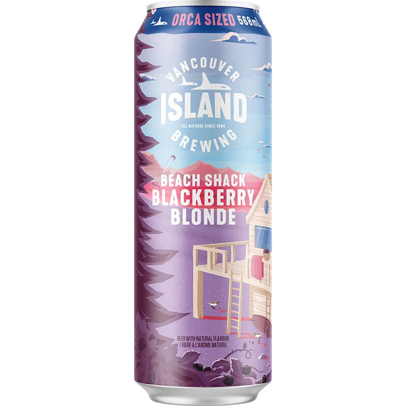 BCLIQUOR Vancouver Island - Beach Shack Blackberry Blonde 568 Tall Ca