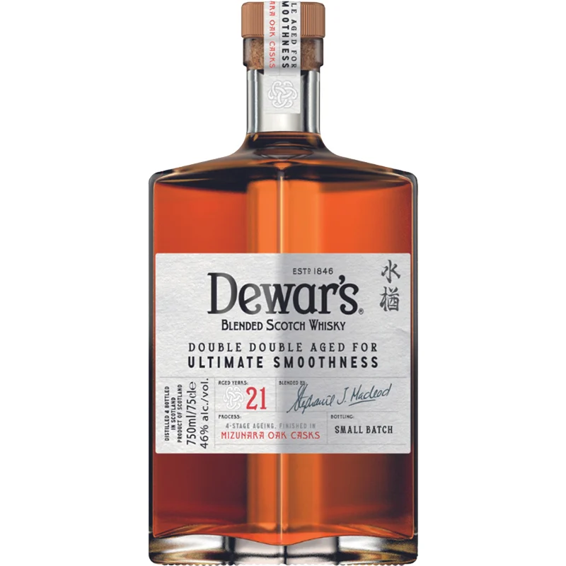 BCLIQUOR Dewar's - Double Double 21 Year Mizunara Oak