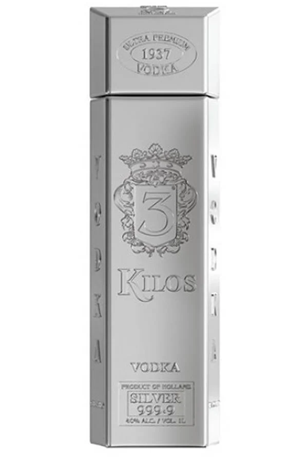 3 Kilos Silver Vodka 750ML