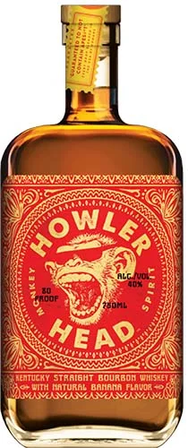 Howler Head Kentucky Straight Bourbon Whiskey With Natural Banana Flavor