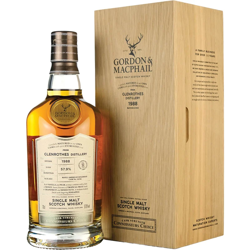 BCLIQUOR G And M Connoisseurs Choice - Glenrothes 1988