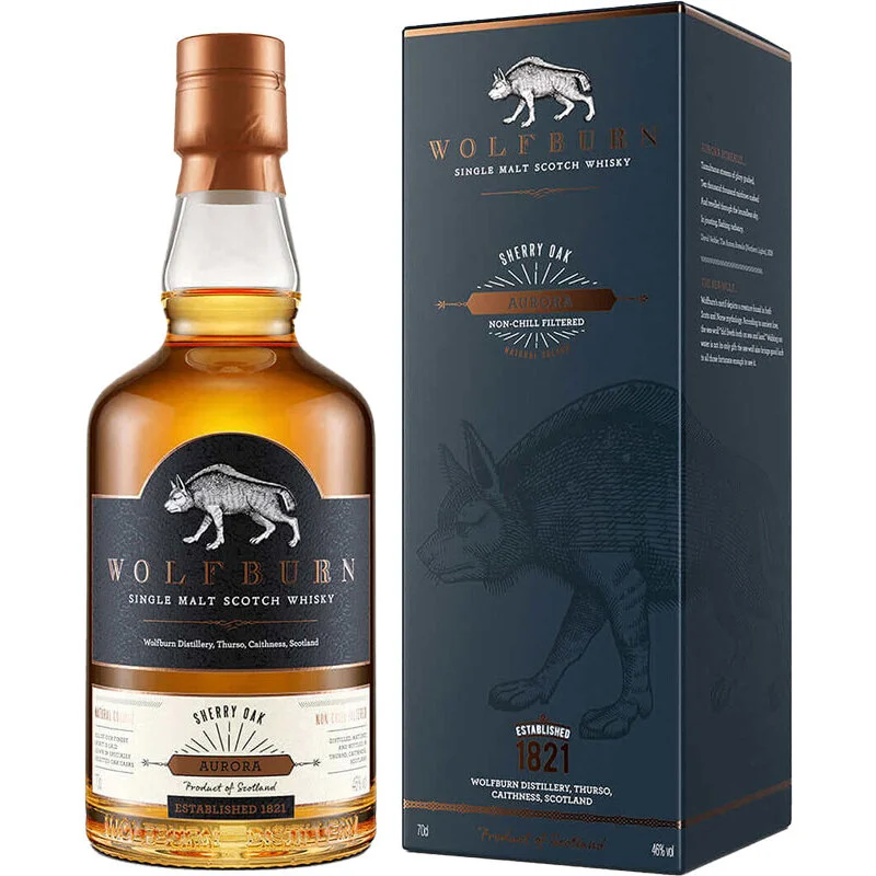 BCLIQUOR Wolfburn Aurora - Single Malt Scotch Whisky