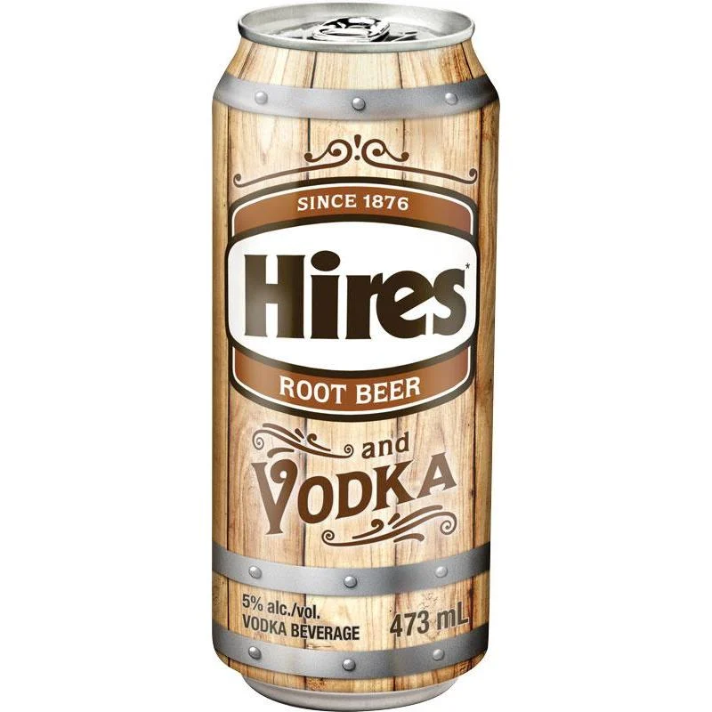 BCLIQUOR Hires - Root Beer And Vodka Tall Can