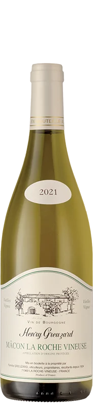Henry Greuzard Mâcon la Roche Vineuse Vieilles Vignes 2021
