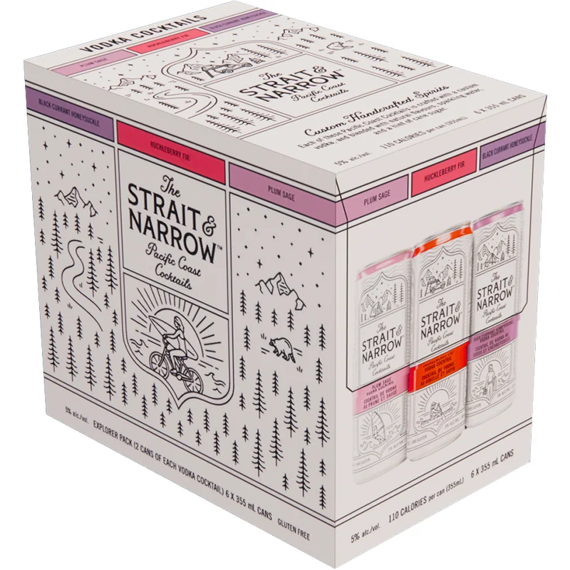 BCLIQUOR The Strait And Narrow - Explorer Pack Can