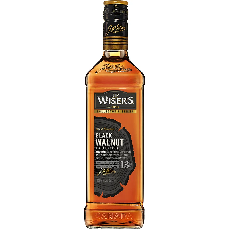 BCLIQUOR J.p. Wiser's - Wood Series Black Walnut