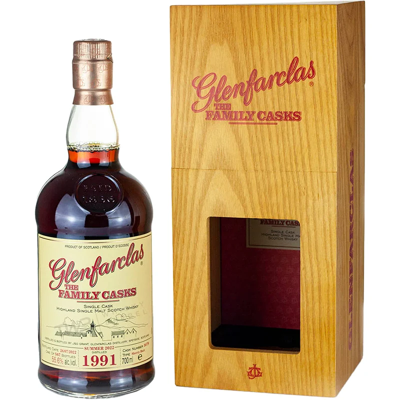 BCLIQUOR Glenfarclas - Family Cask 1991 S22 Cask 5679