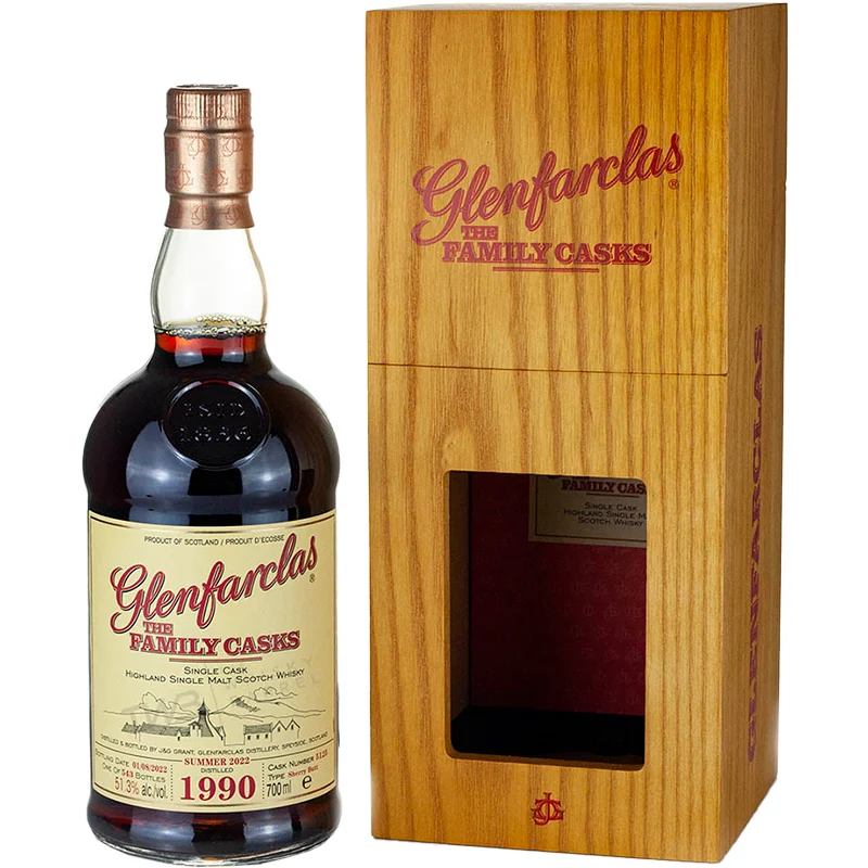 BCLIQUOR Glenfarclas - Family Cask 1990 S22 Cask 5125