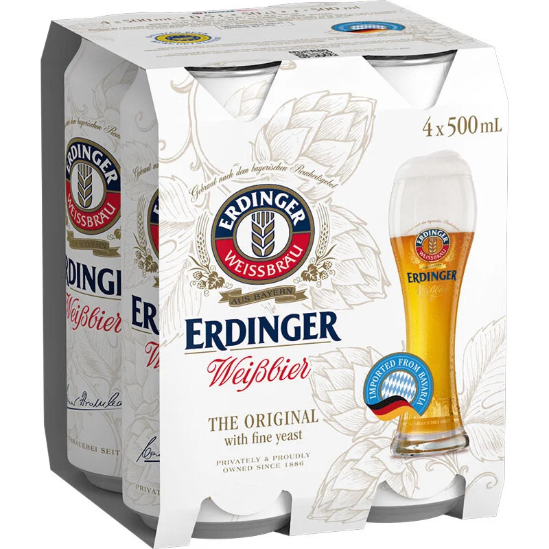 BCLIQUOR Erdinger - Weissbier Tall Can