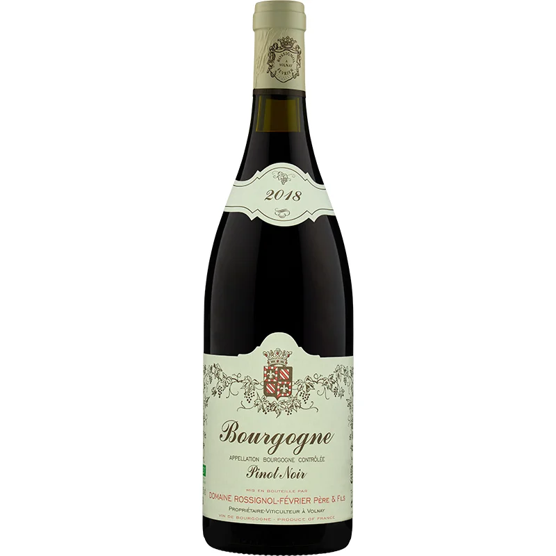 BCLIQUOR Bourgogne Pinot Noir - Rossignol Fevrier Organic 2018