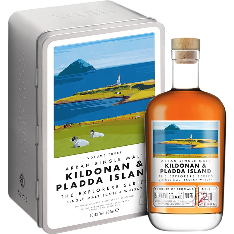 BCLIQUOR The Arran Malt - Kildonan And Pladda Island