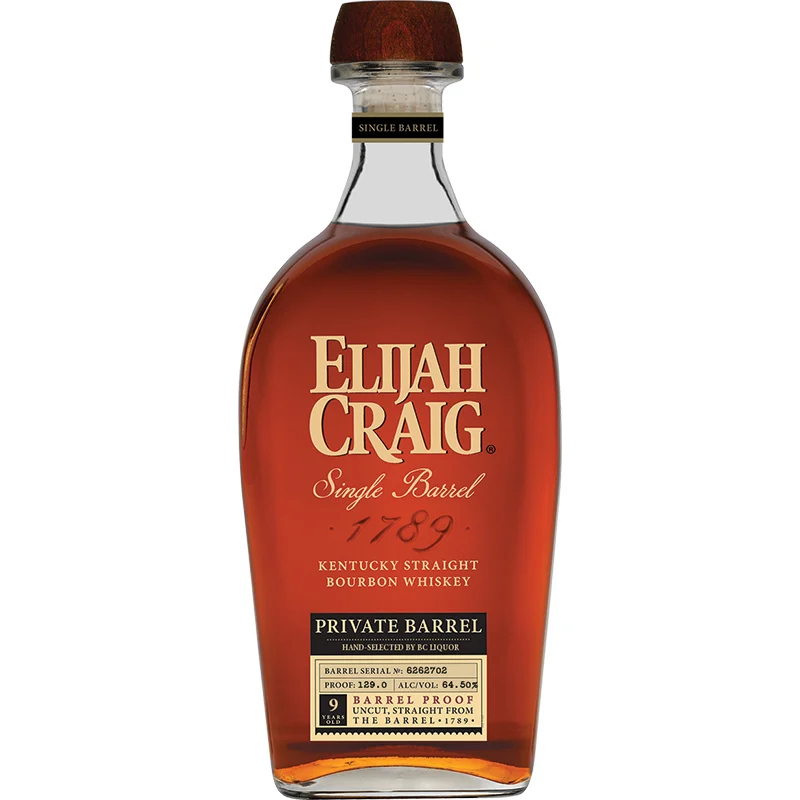 BCLIQUOR Elijah Craig - Bcl Private Barrel