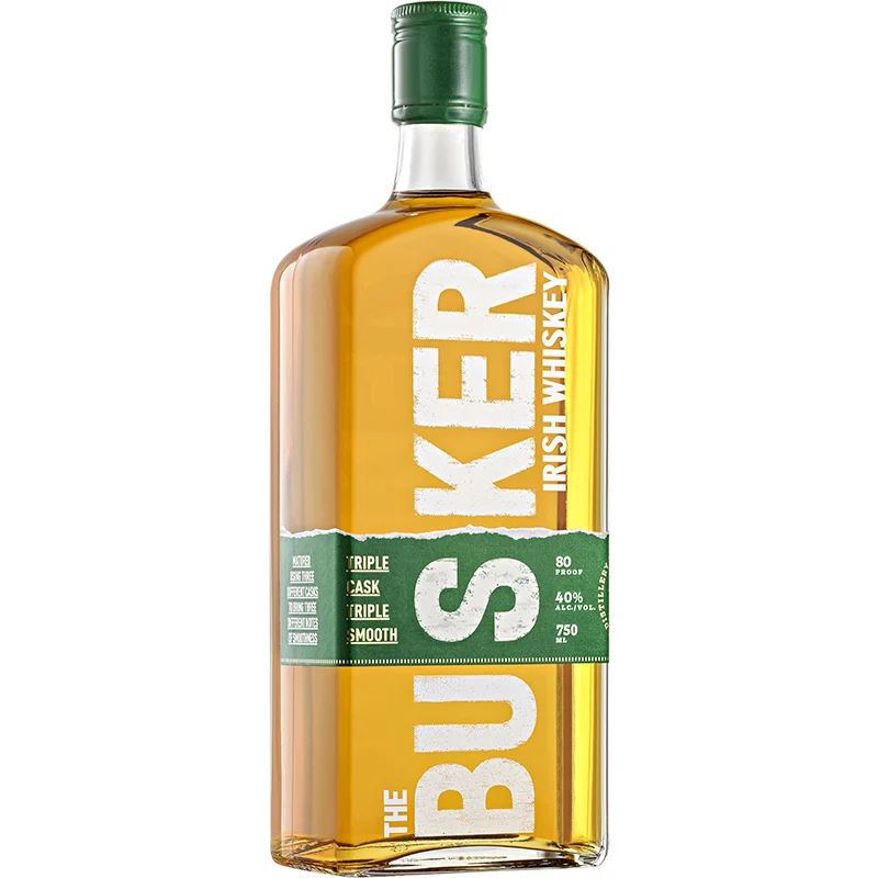 BCLIQUOR The Busker - Triple Cask Triple Smooth Irish Whiskey