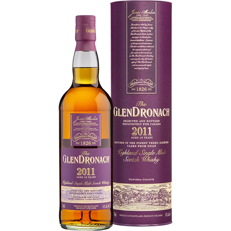 BCLIQUOR Glendronach - 2011 10 Year Old