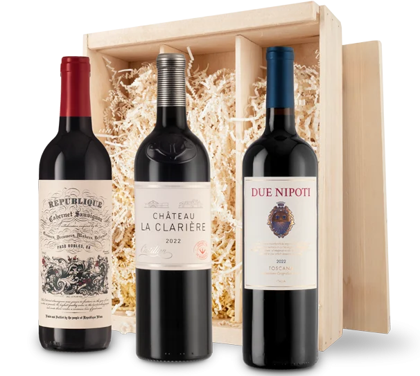 Classic Reds in Wood Gift Box 