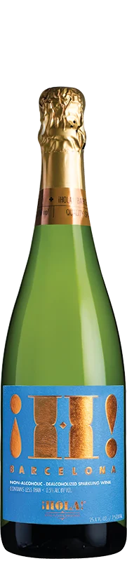 ¡H! Barcelona Hola Non-Alcoholic Dealcoholized Sparkling NV