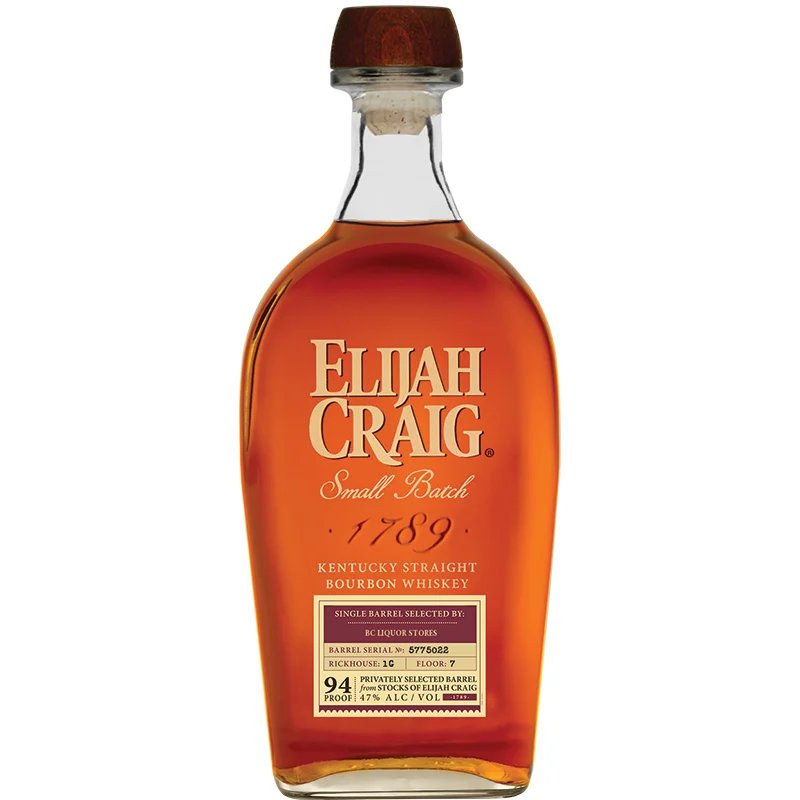 BCLIQUOR Elijah Craig - Private Barrel
