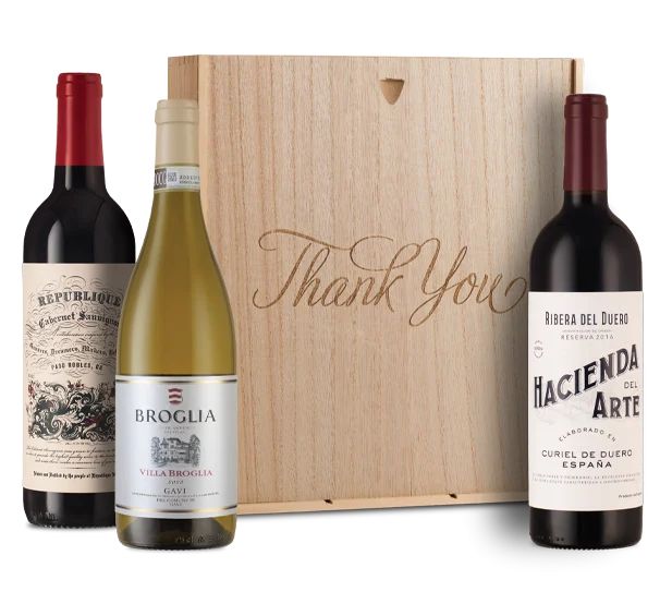 Premium Mix Trio in "Thank You" Wood Gift Box 