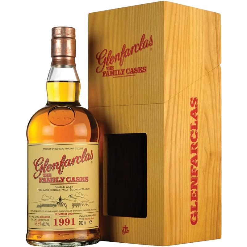 BCLIQUOR Glenfarclas - Family Cask 1991 S20 Cask 211