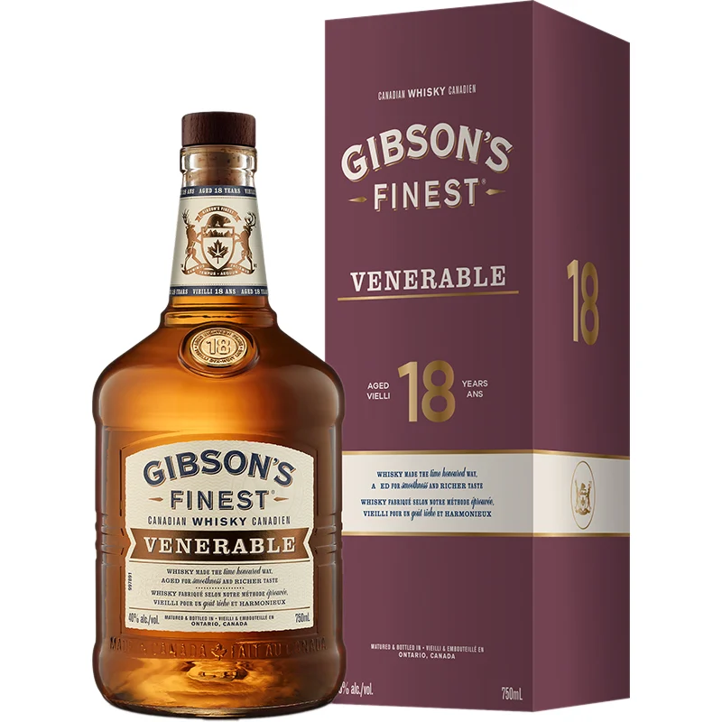 BCLIQUOR Gibsons 18 Year Old Venerable