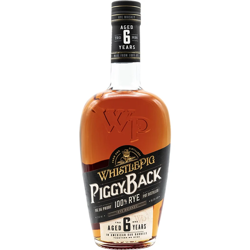 BCLIQUOR (repack)whistlepig - 6 Year Old Piggyback Rye