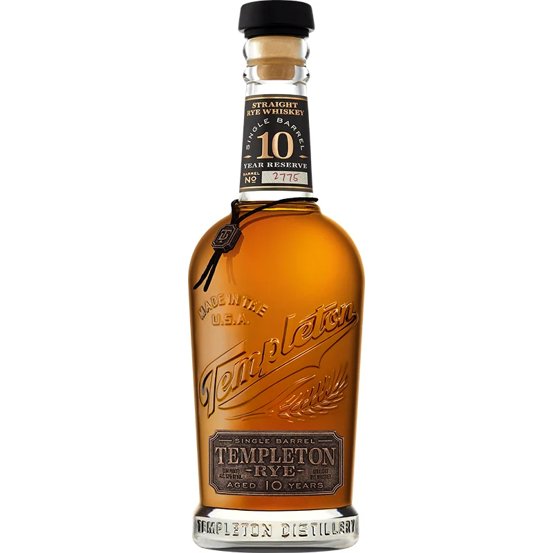 BCLIQUOR Templeton - Single Barrel 10 Year Reserve Rye Whiskey
