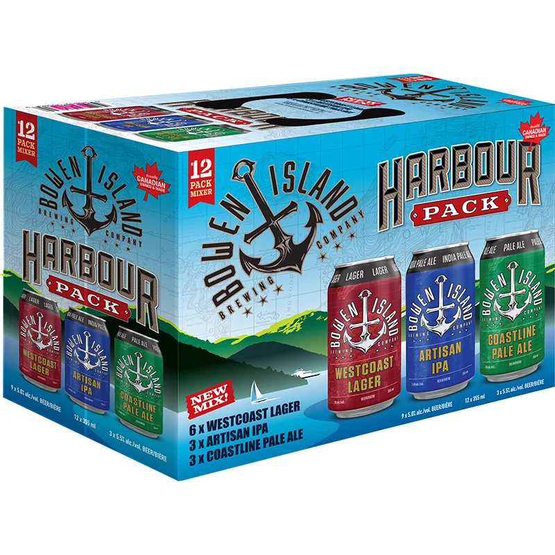 BCLIQUOR Bowen Island - Harbour Pack