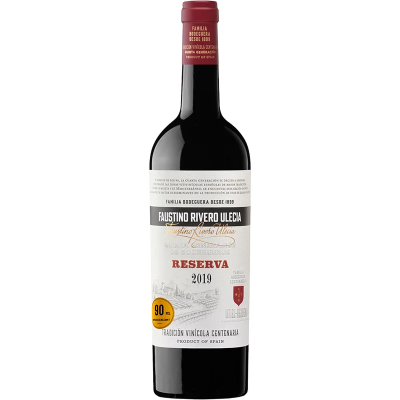 BCLIQUOR Utiel Requena - Faustino Rivero Ulecia Reserva