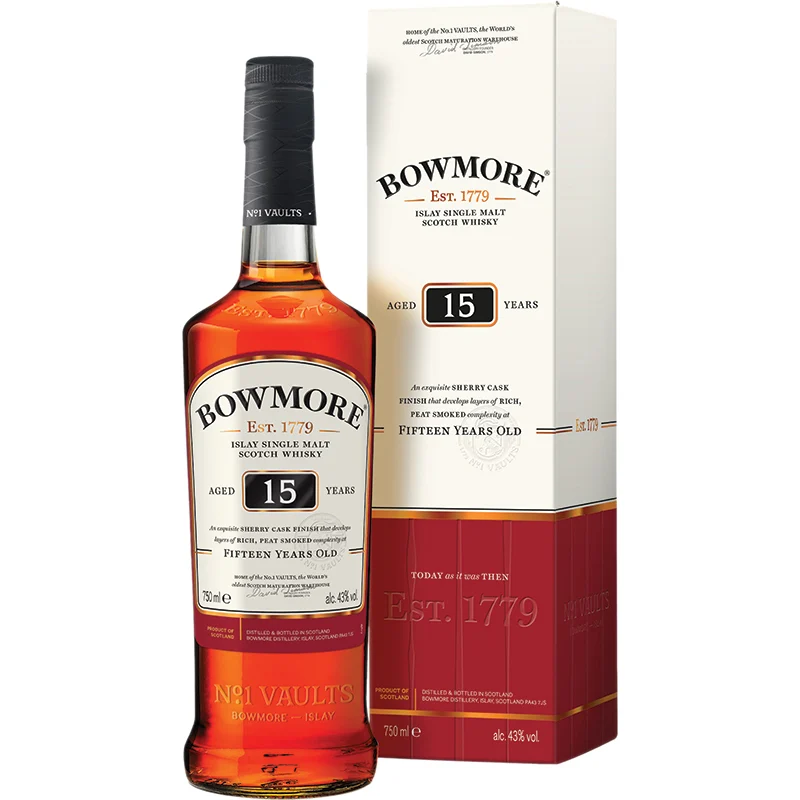 BCLIQUOR Bowmore - 15 Year Old