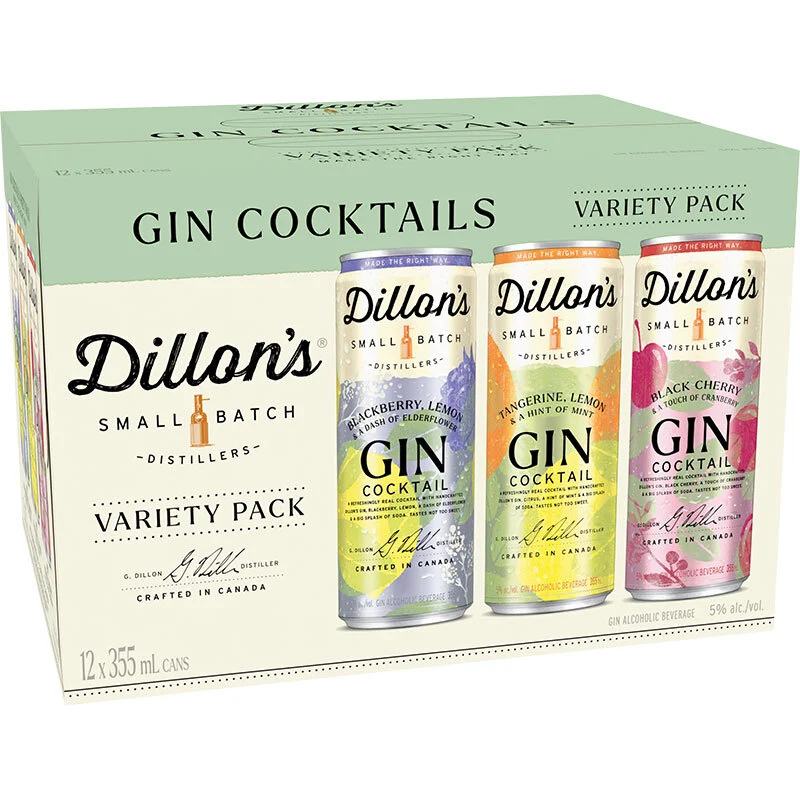BCLIQUOR Dillons Gin - Variety Pack Can
