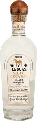 Siete Leguas Decadas Blanco Tequila