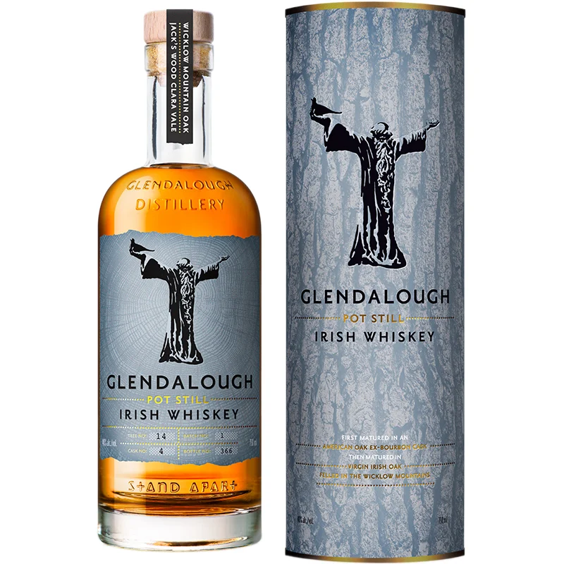 BCLIQUOR Glendalough - Pot Still Virgin Irish Oak Whiskey