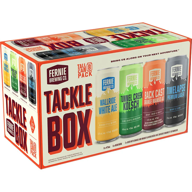 BCLIQUOR Fernie Brewing - Tackle Box 8-pack Tall Can