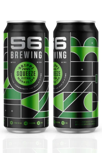 56 Brewing 'Ssippi Squeeze Mosaic IPA 4pk 16oz cans