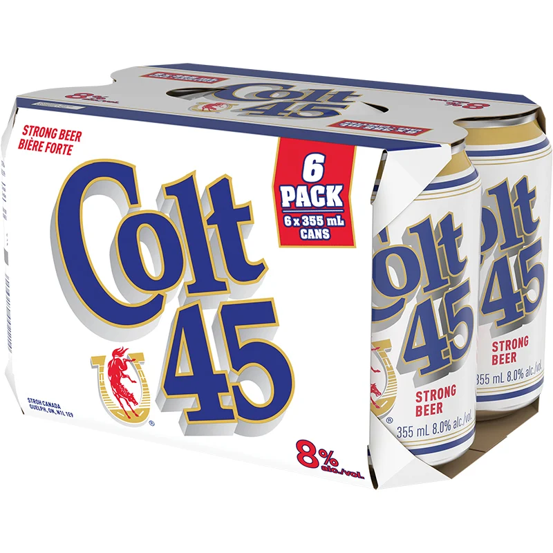 BCLIQUOR Stroh Canada - Colt 45 Malt Liquor Can