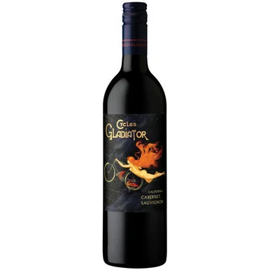 6 Bottle Case Cycles Gladiator California Cabernet 2023 w/ Shipping Included
