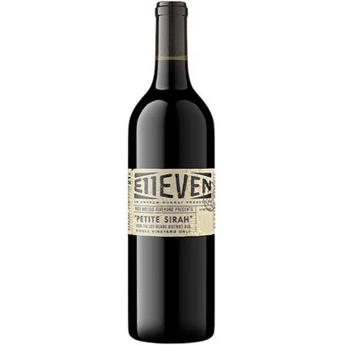 6 Bottle Case E11even Estate Rock Hollow Vineyard Los Olivos District Petite Sirah 2021 Rated 91WE w/ Shipping Included