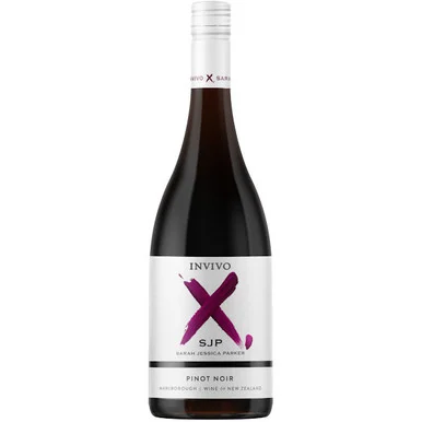 6 Bottle Case Invivo X by Sarah Jessica Parker Marlborough Pinot Noir 2021 (New Zealand) w/ Shipping Included