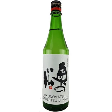 6 Bottle Case Okunomatso Tokubetsu Junmai Sake 720ml w/ Shipping Included