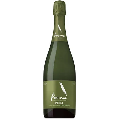 6 Bottle Case Poema Pura Organic Brut NV (Spain) w/ Shipping Included