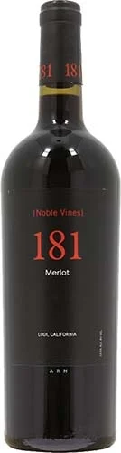 Noble Vines Merlot, 181, California, 2017