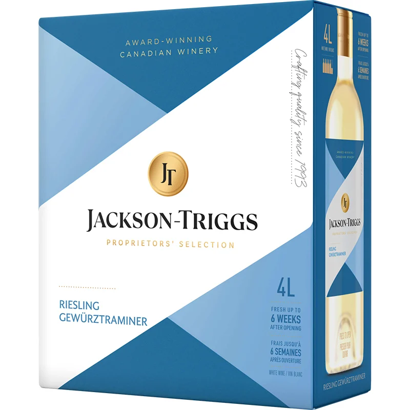 BCLIQUOR Jackson Triggs Proprietors Selection Riesling Gewurztraminer