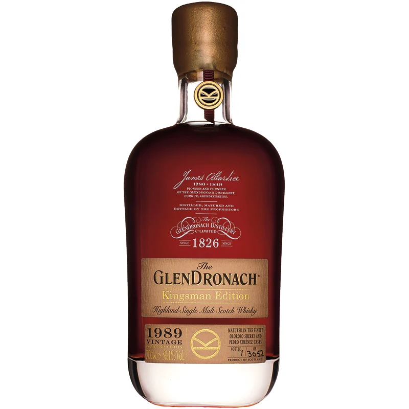 BCLIQUOR Glendronach - Kingsman Edition 1989 Vintage